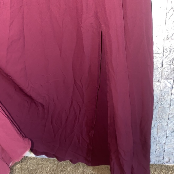 Lulu's Essence of Style Plum Purple Maxi Dress lrg - Picture 9 of 13